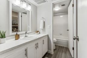 Bathroom Vanity at Avani North Apartments