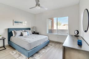 Bedroom at 59 Evergreen Apartments in Glendale Arizona