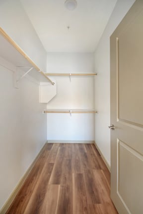 Closet at 59 Evergreen Apartments in Glendale Arizona