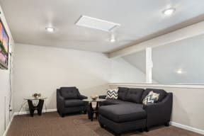Clubhouse Lounge Area at Laurel Valley Apartments in Mount Juliet Tennessee March 2021