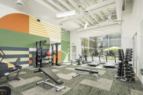 Fitness Center at Cabana Bridges Apartments in Tucson Arizona