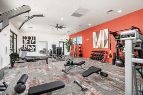 Fitness Center at Parc Tolleson Apartments in Tolleson Arizona