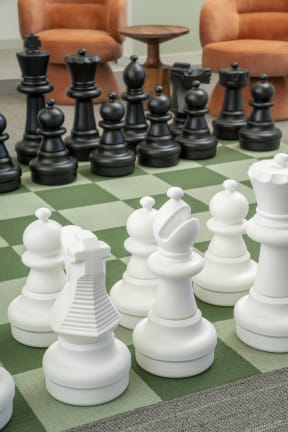 Giant Chess Board at Cabana Bridges Apartments in Tucson Arizona