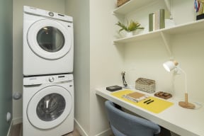 In-unit Washer and Dryer at Cabana Bridges Apartments in Tucson Arizona