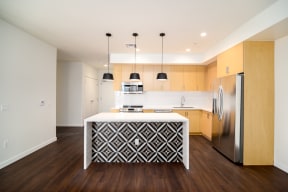 Clean and Bright Kitchen at RendezVous Urban Flats in Tucson Arizona