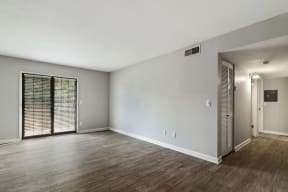 Living Room and Bedroom Hallway at Laurel Valley Apartments in Mount Juliet Tennessee March 2021