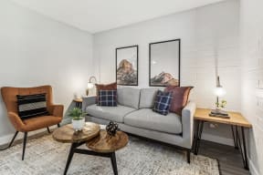 Living Room at Avani North Apartments