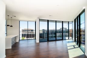 Spacious Open Floor plans at RendezVous Urban Flats Apartments in Downtown Tucson AZ