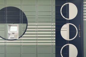 Mail Lockers at Cabana Bridges Apartments in Tucson Arizona