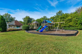 Playground at Laurel Valley Apartments in Mount Juliet Tennessee March 2021