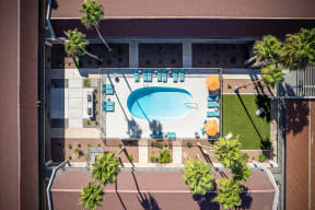 Pool at Avani North Apartments in Tucson Arizona
