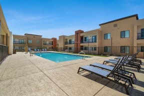 Swimming Pool at 59 Evergreen Apartments