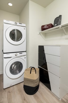 Washer and Dryer at Cabana Bridges Apartments in Tucson Arizona