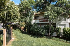 our apartments offer a private yard for your convenience at Greentree Terrace Apartments, California