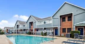 the swimming pool at the apartments tx