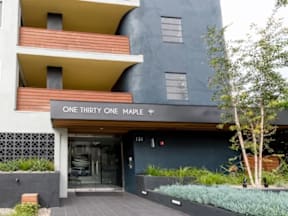 The front of a building called One Thirty One.
