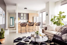 Spacious Floorplans with Open Living & Dining in 2 Bedroom Floor Plans at Landmark West Loop Apartments in Chicago, IL
