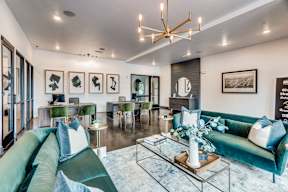 brand new updated leasing office