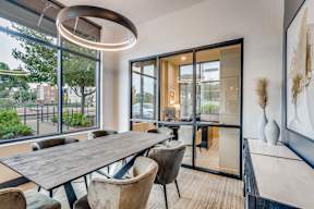 brand new updated business center conference room