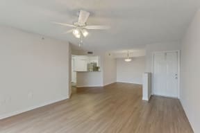 Harbour cove open floorplan with plank flooring