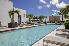 the pool at the ace hotel