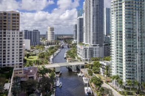 View of View New River and Las Olas.