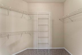 Spacious Walk-In Closet