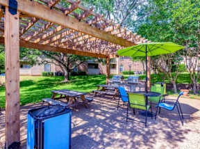 Patio Area with Cabana
