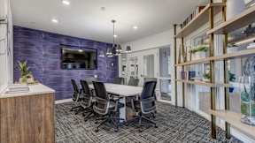 Large conference room inside The Artisan at Robinson's community