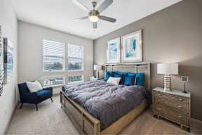 The Arts model bedroom