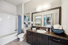 The Arts model bathroom