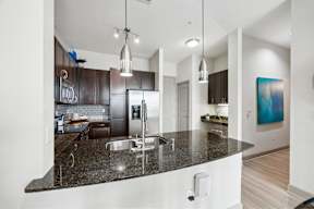 The Arts model kitchen