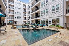 The Arts community pool