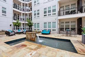 The Arts pool area