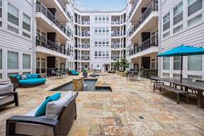 The Arts pool area