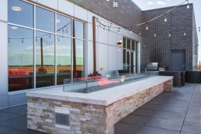 Outdoor fire pit - The Verge Apartments in St Louis Park, MN