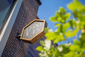 Vintage on Selby | St. Paul, MN |a building with a clock on the side of it