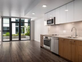 modern kitchen premium appliances