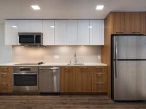 spacious floorplans modern kitchen