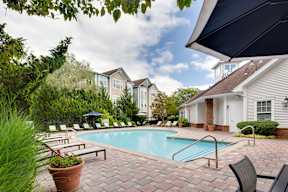 Outdoor Swimming Pool at Harbor Village at the Commons, Wakefield, RI