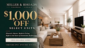 $1000 Off Select Units