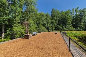Dog Park with Benches at The Estates at Ballantyne, Charlotte, North Carolina, 28277
