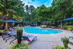 Sparkly Swimming Pool at The Estates at Ballantyne, Charlotte, North Carolina, 28277