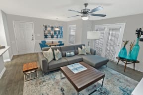 carlyle model living room