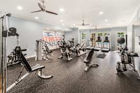 Gym at The Pointe at Suwanee Station, Georgia