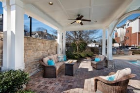 Poolside Lounge at The Pointe at Suwanee Station, Suwanee, GA, 30024