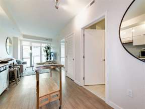 Kitchen with mirror at Artline Apartments, Washington, 20024