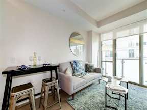 Living room 1 at Artline Apartments, Washington, Washington-DC