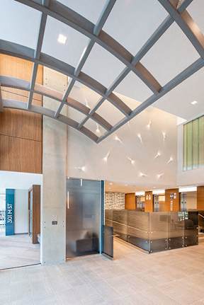 Lobby at Artline Apartments, Washington