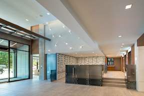 Wooden cabinets at Artline Apartments, Washington-DC